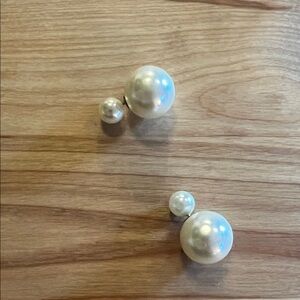 Nasty Gal Pearl Stud Earrings